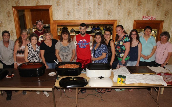 Spaghetti Benefit For Timothy Whitehead, Meed's United Methodist Church, Nesquehoning, 7-19-2015 (5)