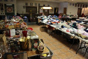 ACS Rummage Sale, East End Fire Company, Tamaqua, 8-1-2015 (2)
