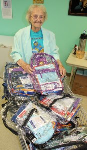 Free Book Bags and Supplies, Tamaqua Salvation Army, Tamaqua, 8-11-2015 (2)