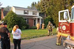House Fire, 14 West Cherry Street, Tresckow, 8-17-2015 (29)