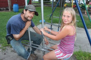 Kids Beach Party, North and Middle Ward Playground, Tamaqua, 7-31-2015 (10)