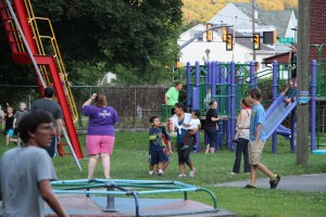 Kids Beach Party, North and Middle Ward Playground, Tamaqua, 7-31-2015 (8)