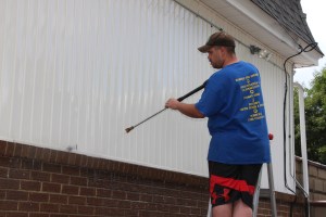 Power Washing, East End Fire Company, Tamaqua, 8-1-2015 (1)