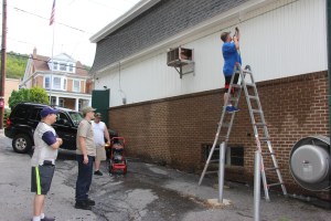 Power Washing, East End Fire Company, Tamaqua, 8-1-2015 (3)