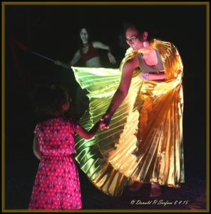 Donald Serfass (Tamaqua Historical Society)/Special to TamaquaArea.com/Sophia Gursky performs belly dancing during the 'Dear Tamaqua' event.