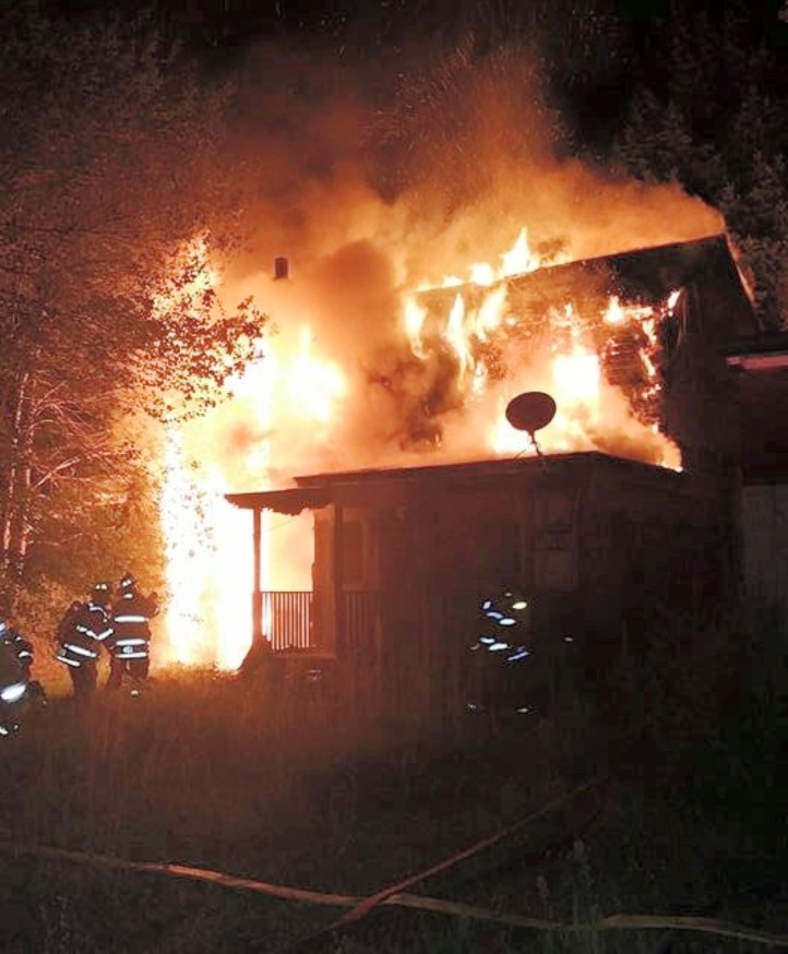Structure Fire, 89 Park Place Rd, from Sammie Shapansky, Mahanoy Township, 8-8-2015
