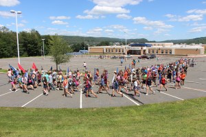 Tamaqua Raider Band Camp, Middle School Parking Lot, Tamaqua, 8-13-2015 (17)