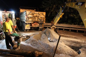 Water Main Leak Repair, 500 Block Pine St, SR309 North, Tamaqua, 8-6-2015 (18)