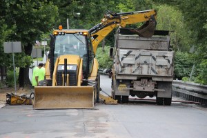 Water Main Leak Repair, 500 Block Pine St, SR309 North, Tamaqua, 8-6-2015 (3)
