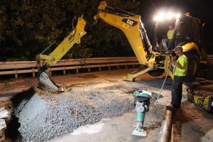 Water Main Leak Repair, 500 Block Pine St, SR309 North, Tamaqua, 8-6-2015 (32)