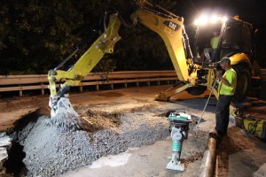 Water Main Leak Repair, 500 Block Pine St, SR309 North, Tamaqua, 8-6-2015 (34)