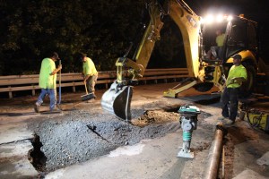 Water Main Leak Repair, 500 Block Pine St, SR309 North, Tamaqua, 8-6-2015 (42)