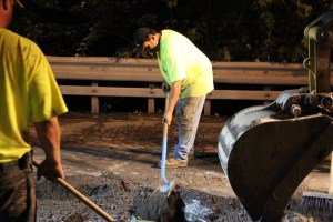 Water Main Leak Repair, 500 Block Pine St, SR309 North, Tamaqua, 8-6-2015 (50)