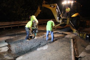 Water Main Leak Repair, 500 Block Pine St, SR309 North, Tamaqua, 8-6-2015 (61)