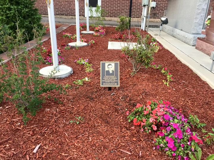 Plaque for Aaron M. Leshko, McAdoo Fire Company, McAdoo, 9-2-2015 (2)