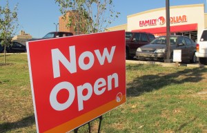 Family Dollar Opens, Tamaqua, 9-17-2015 (1)