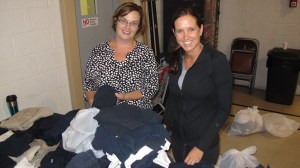 School Uniform Clothing Giveaway, Drop-Off, Salvation Army, Tamaqua, 9-19-2015 (6)
