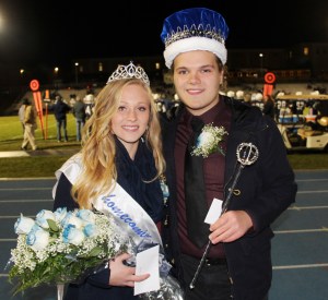 Crowned 2015 King and Queen were Morgan Boyle and Hoyt Gyuricsek.
