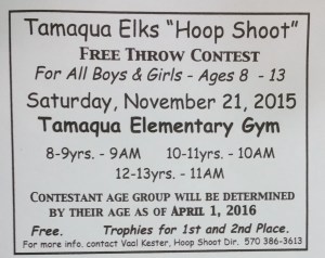 11-21-2015, Tamaqua Elks Hoop Shoot, Ages 8 to 13, Tamaqua Elementary School, Tamaqua (2)