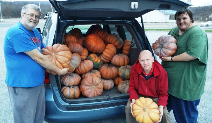 Pictured are Tamaqua Salvation Army volunteers, from left, Jesse Durning, Eric Becker and Frankie Latham.