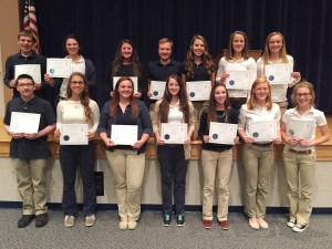 Math National Honor Society Inductees, Tamaqua Area High School, Tamaqua