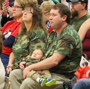 Mom, Dad, Son, Veterans Day Program, Tamaqua Area Elementary School, Tamaqua, 11-11-2015 (5)