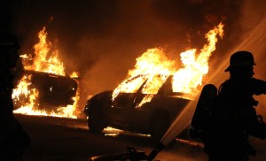 Row Home Fire, Blaze, 100 Block of Orwigsburg Street, Tamaqua, 11-21-2015 (5) - Copy