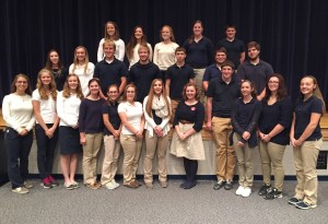 Science National Honor Society Inductees, Tamaqua Area High School, Tamaqua