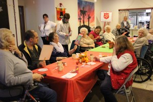 Thanksgiving and Christmas Party, Old and Bolder Group, Salvation Army, Tamaqua, 11-18-2015 (15)