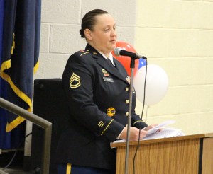 Guest speaker was SFC Amanda Kerr.