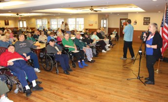 Veterans Program, Hometown Nursing and Rehabilitation Center, Hometown, 11-9-2015 (2)