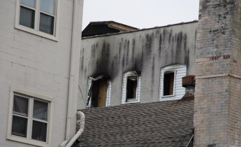 Apartment Building Fire, 45 West Broad Street, Tamaqua, 12-19-2015 (400)