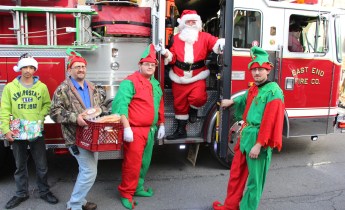 East End Fire Company Helps 27 Families for the Holidays, EE Fire Company, Tamaqua, 12-20-2015 (11)