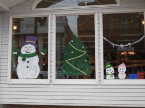 PV Students Paint Store Fronts, submitted, via Lansford Alive, Lansford, 12-11-2015 (31)