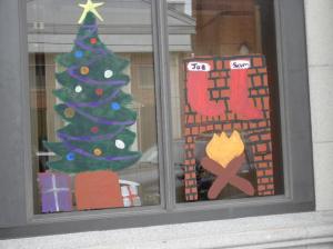 PV Students Paint Store Fronts, submitted, via Lansford Alive, Lansford, 12-11-2015 (5)
