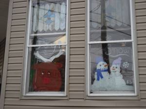 PV Students Paint Store Fronts, submitted, via Lansford Alive, Lansford, 12-11-2015 (8)