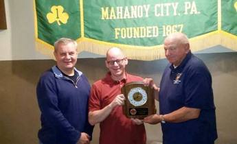 Tony Blackwell, Mahanoy City Fire Department's Person of the Year, MC (2)